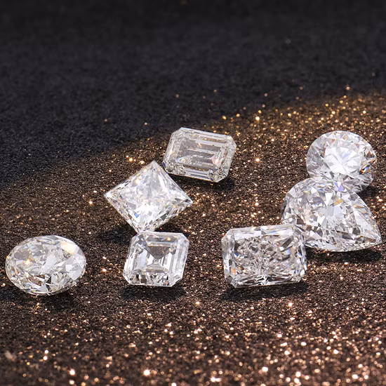Gia/Igi-zertifizierter, im Labor gezüchteter Diamant, HPHT/CVD-Labordiamant mit Zertifikat D