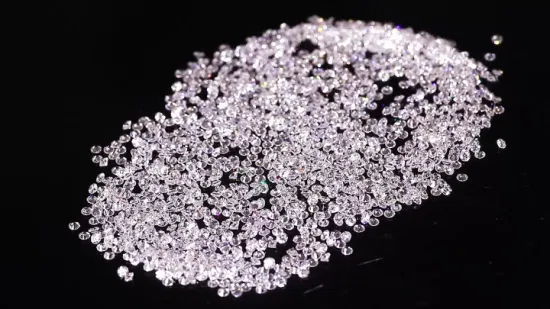 100 % reiner, echter, im Labor gezüchteter Diamant zum Großhandelspreis pro Stück aus China für die Herstellung von Verlobungsringen für Frauen